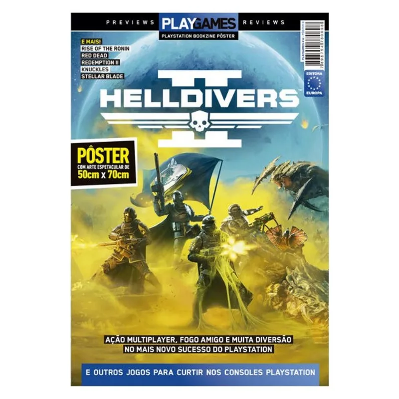 SUPERPÔSTER PLAYGAMES - HELLDIVERS 2