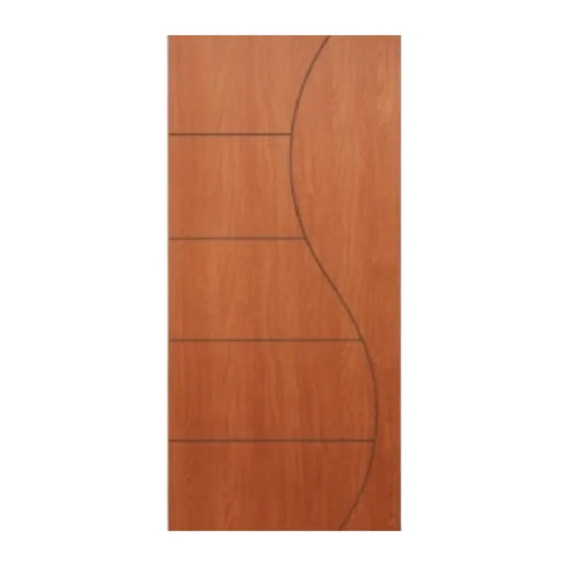 Folha de Porta Colmeia Frisada HDF Mogno CT01 Ana Clara Porta Colméia Frisada Mogno HDF CT01 210x82cm