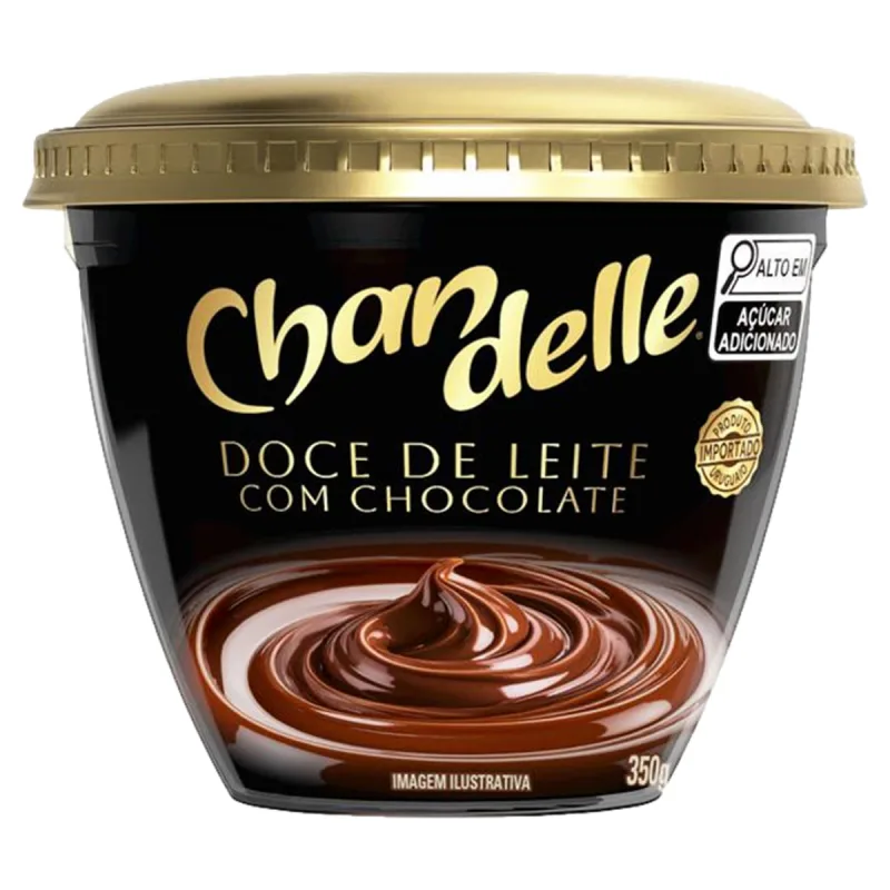 Doce de Leite Chandelle com Chocolate Pote 350g - Chandelle