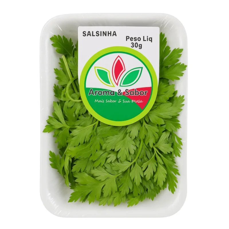 Salsinha Fresca Aroma & Sabor Bandeja 30g - Aroma & Sabor - Hortifruti