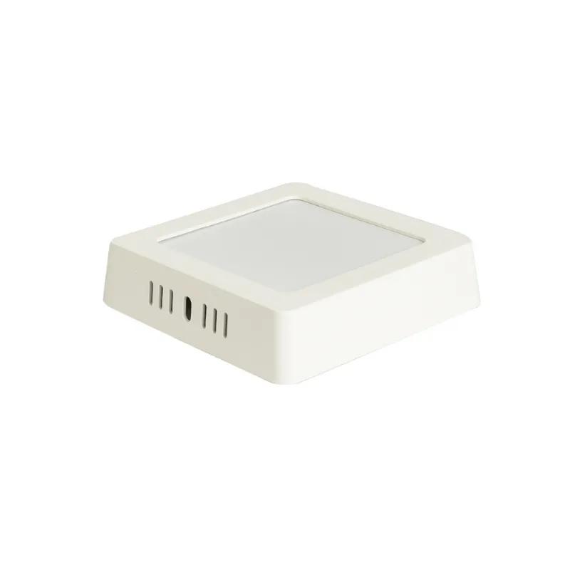 Painel De Led Quadrado Sobrepor 6w 6500k Branco Luzic