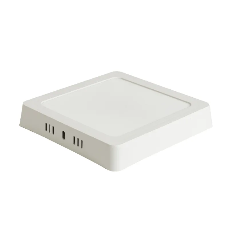 Painel De Led Quadrado Sobrepor 12w 3000k Branco Luzic