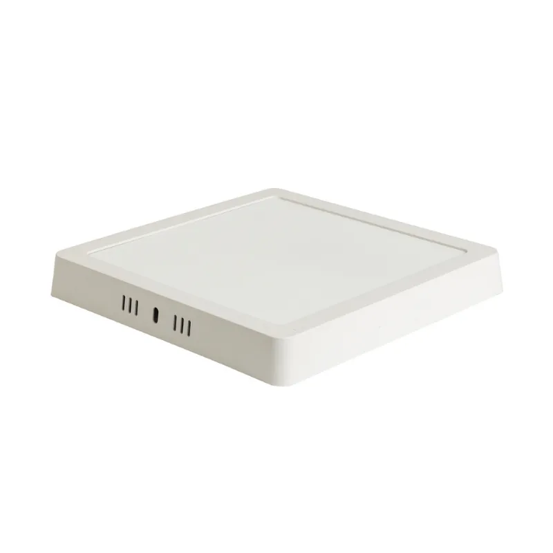 Painel De Led Quadrado Sobrepor 18w 3000k Branco Luzic