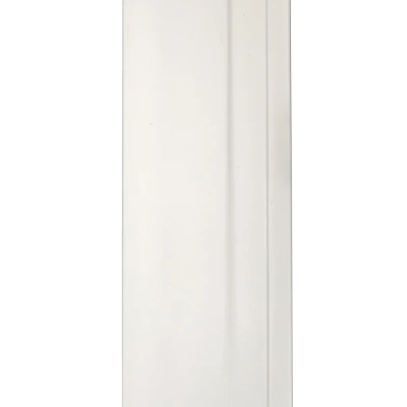Rodapé Com Frizo Rebaixo Traseiro Central Branco 7x1.5cmx2.4cm Tiklar