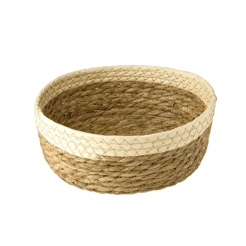 Cesto Organizador 21x8cm Redondo Bambu Tiklar
