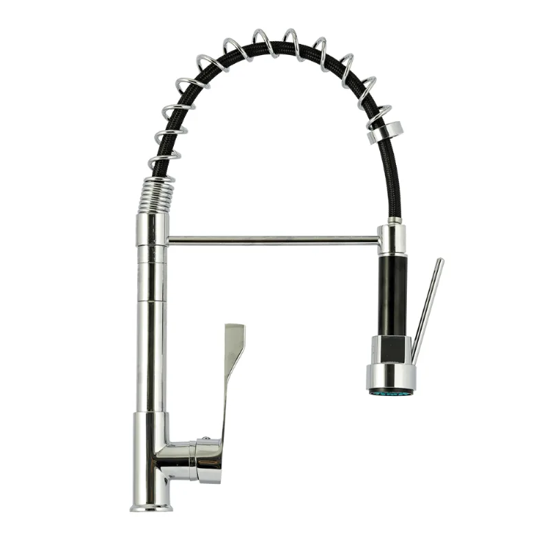 Torneira Cozinha Gourmet Mist Monocomando Haste Flex Flami Cromada Luzic