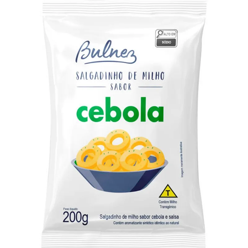 Salgadinho Bulnez Cebola 200g - Haoma