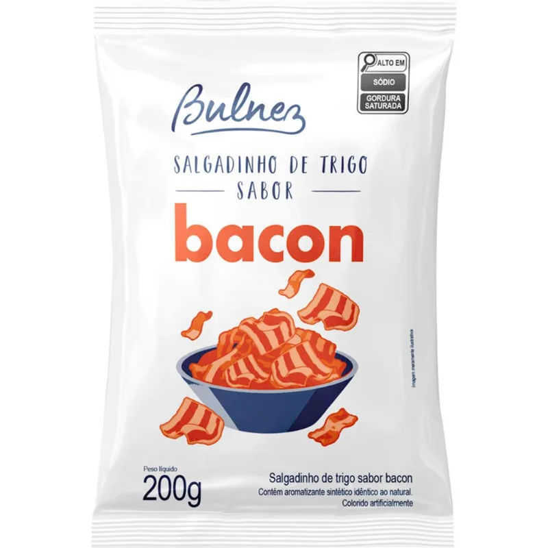 Salgadinho Bulnez Bacon 200g - Haoma