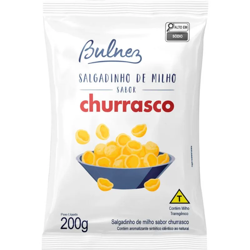 Salgadinho Bulnez Churrasco 200g - Haoma