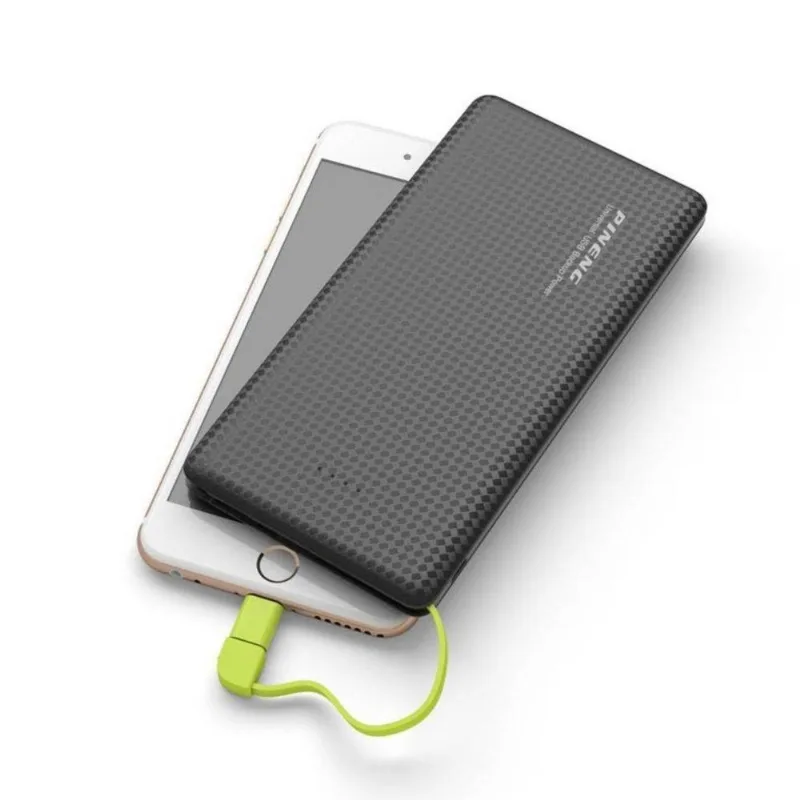 Carregador Bateria Power Bank Portátil Pineng 5000mah PN-952 Lançamento
