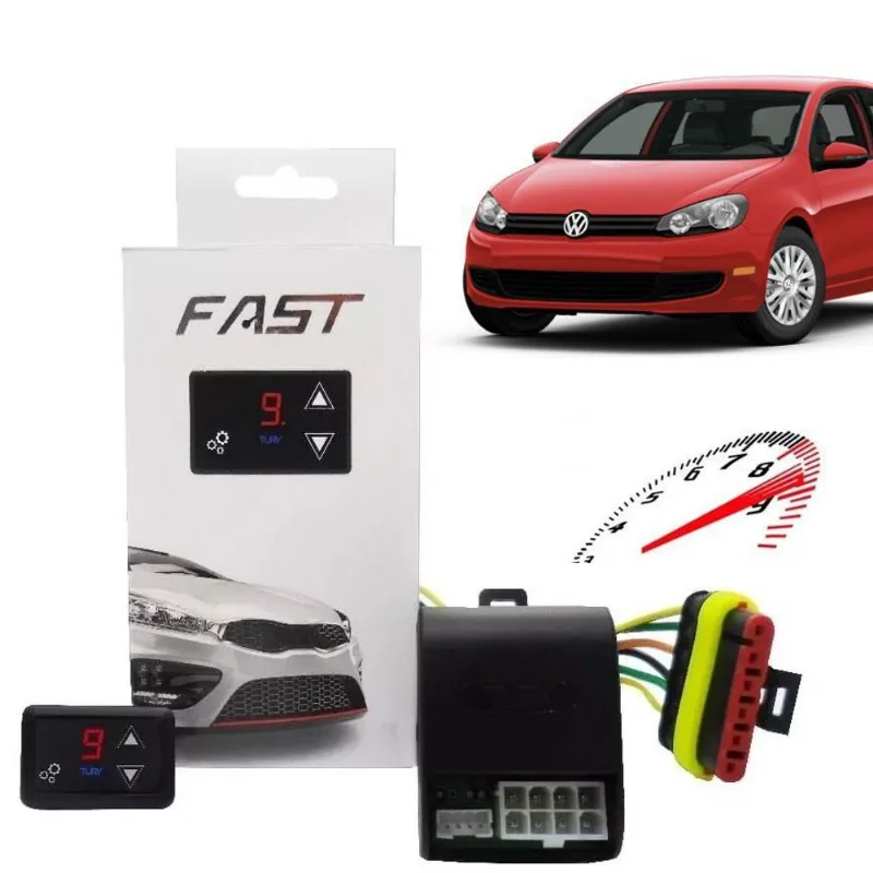 Módulo Acelerador Fast Tuning Vw Golf 1997 A 2013 Tury