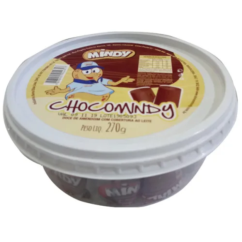 Pacoca Rolha Mindy Cob Choco - MINDY