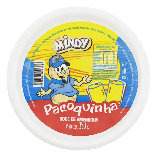Paçoquinha Mindy Pote 350g - MINDY