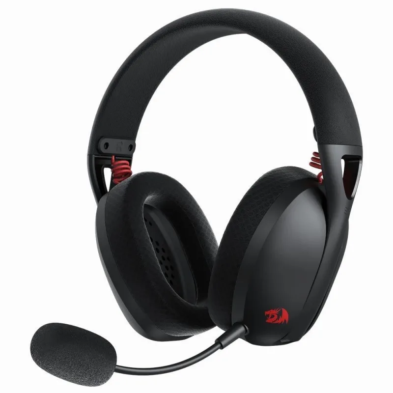Headset Gamer Redragon H848 Ire Pro Wireless com Som 7.1 e RGB Preto - ‎Redragon - Agro