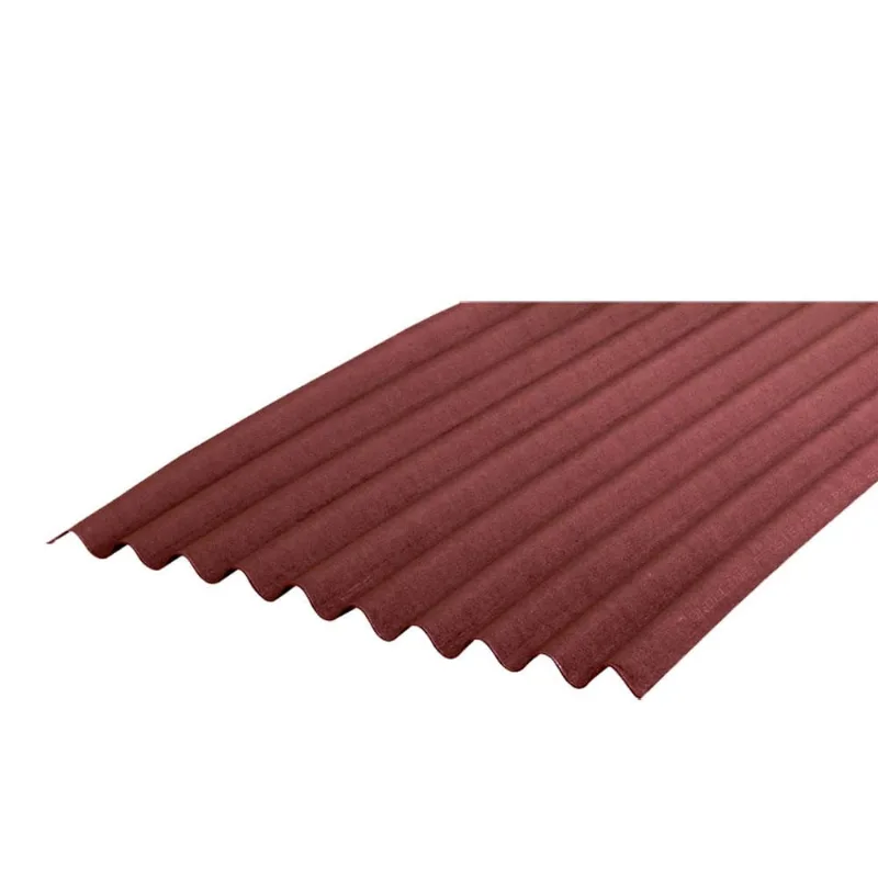 Telha Clássica 200x95cm vermelha Onduline