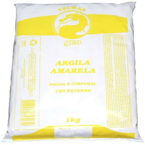 Argila Amarela 1k Geo Higiene/beleza - GEO - Higiene E Beleza