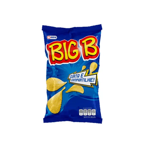 Salgadinho Mira Big B Batata Onda - Higiene E Beleza