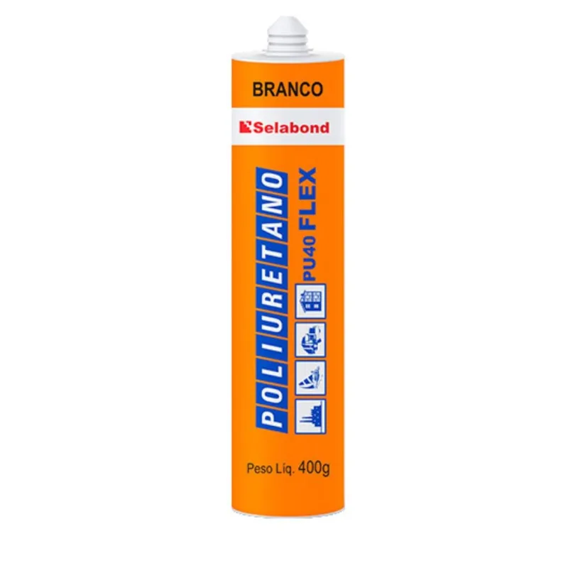 Adesivo Poliuretano 400g Branco Selabond