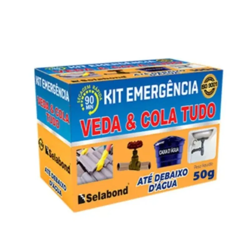 Adesivo epoxi kit emergencia 100g cz