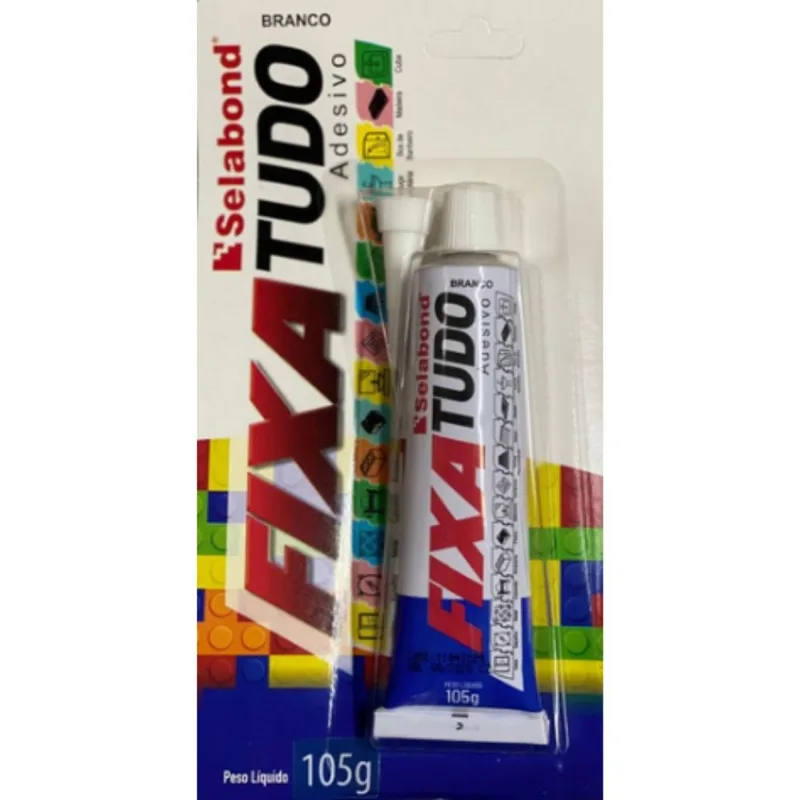 Adesivo fixa tudo 150g branco selabond