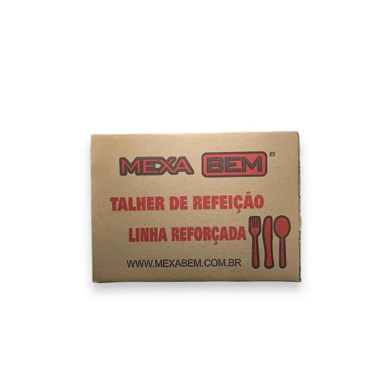 Colher Para Refeição 15,7CM Reforçada Mexa A Granel C/500UN - Mexa Bem