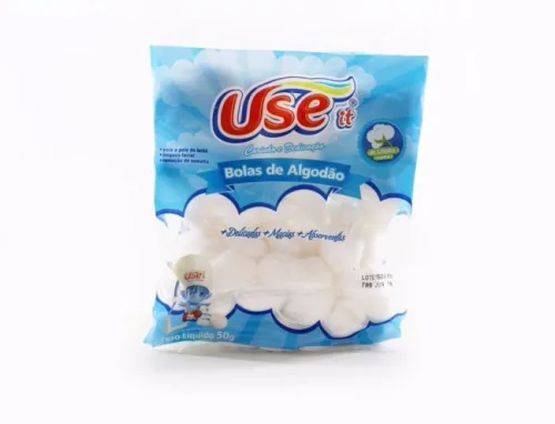 Algodao Bola Use It 50g - Farmácia