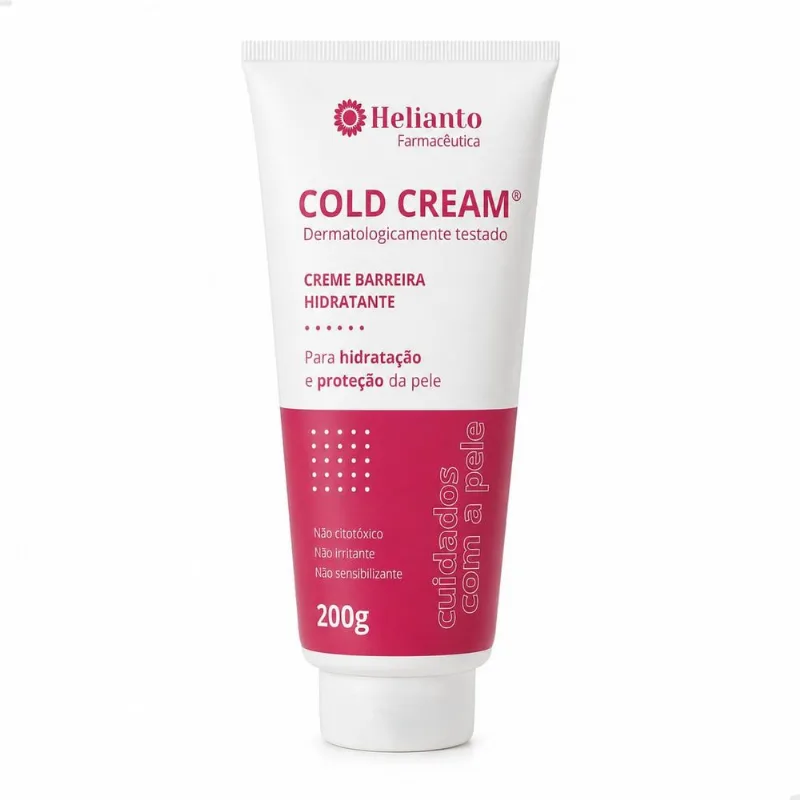 Cold Cream Creme Barreira Protetora De Pele 200g - Helianto Cold Cream Creme Barreira Protetora de Pele 200g pt c/01 - Helianto