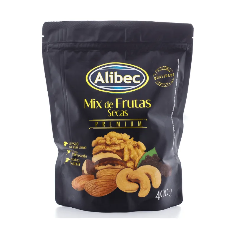 Mix Frutas Secas Premium Alibec 400g