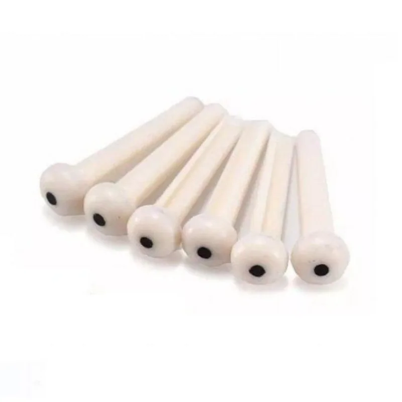 Pinos Trava Cordas Marques Kit 6 Unidades Para Violão Aço