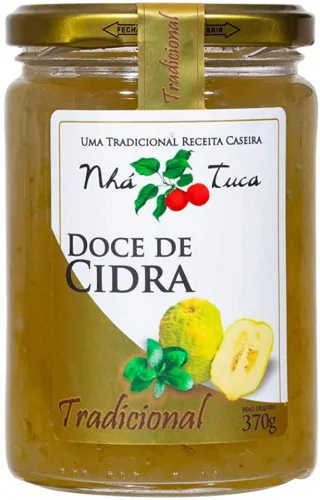 Doce Cidra Nha Tuca Vd 370g - NHA TUCA - Mercearia