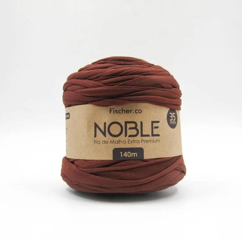 FIO DE MALHA PREMIUM FISCHER NOBLE 35MM COM 140 METROS 021Fm - Marrom