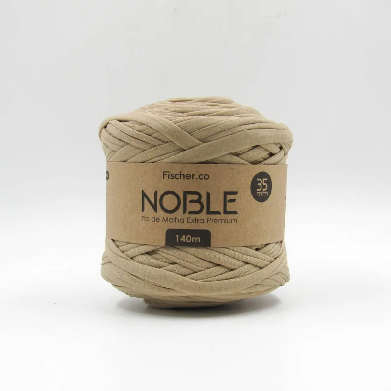 FIO DE MALHA PREMIUM FISCHER NOBLE 35MM COM 140 METROS 028Fm - Bege