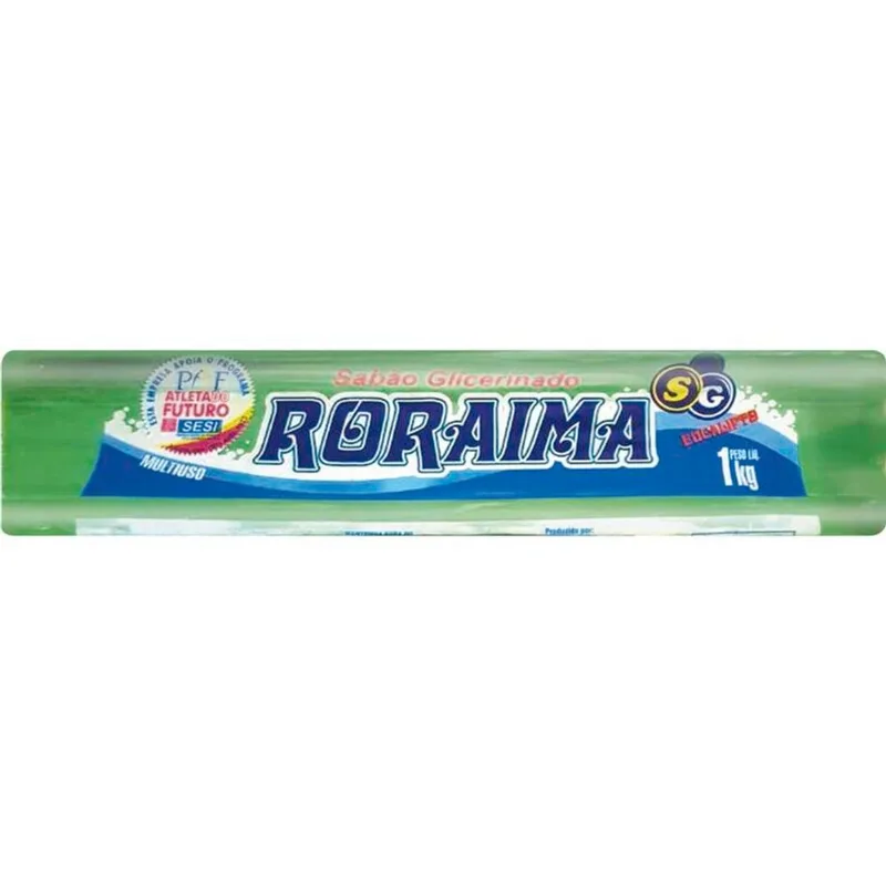 Sabão em Barra Roraima Glicerinado 1kg