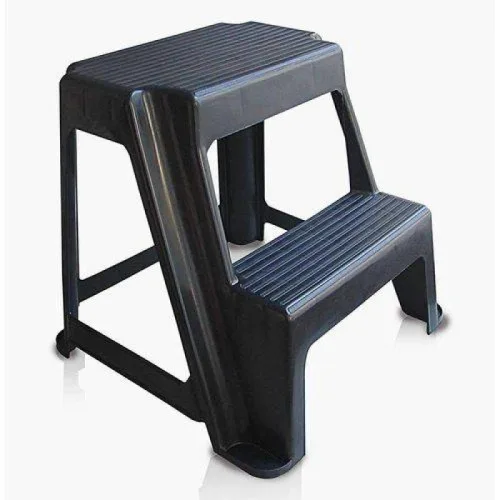 BANQUETA ESCADA PLASTICA ANTARES PRETO 1202160 - ANTARES - Materiais Básicos
