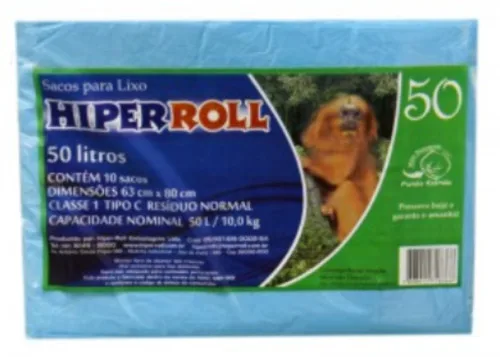 Saco De Lixo Fortelixo 50 Lts - Limpeza