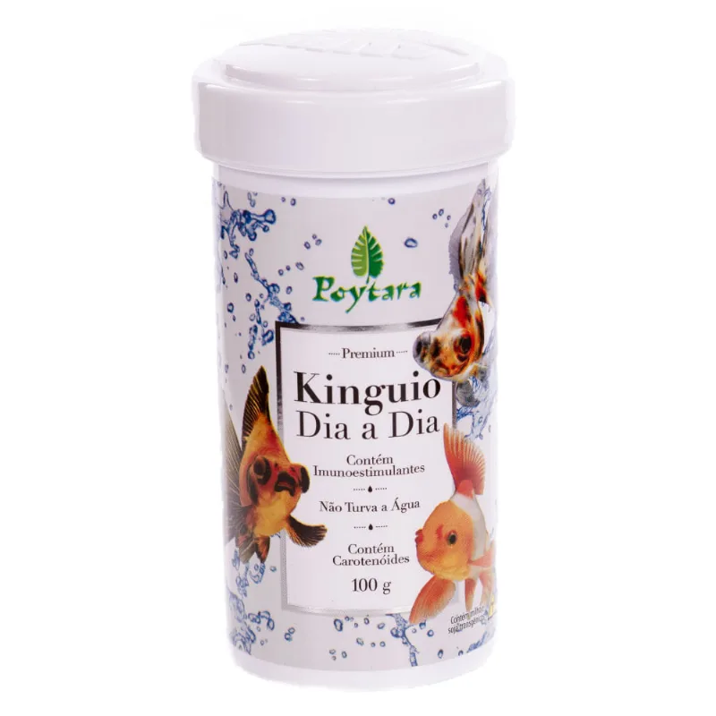 Ração Kinguio Dia a Dia Poytara 100 g