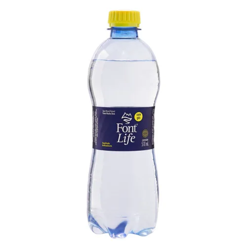 AGUA MINERAL C GAS 510ML FONT LIFE - FONT LIFE