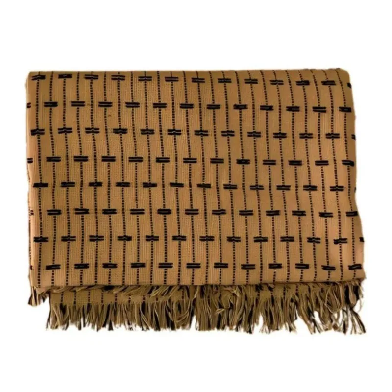 Manta Para Sofá 2 E 3 Lugares Luxo Gigante 2.50x1.80 Capa De Sofa Decorativa Terracota Várias Cores Caramelo C-preto