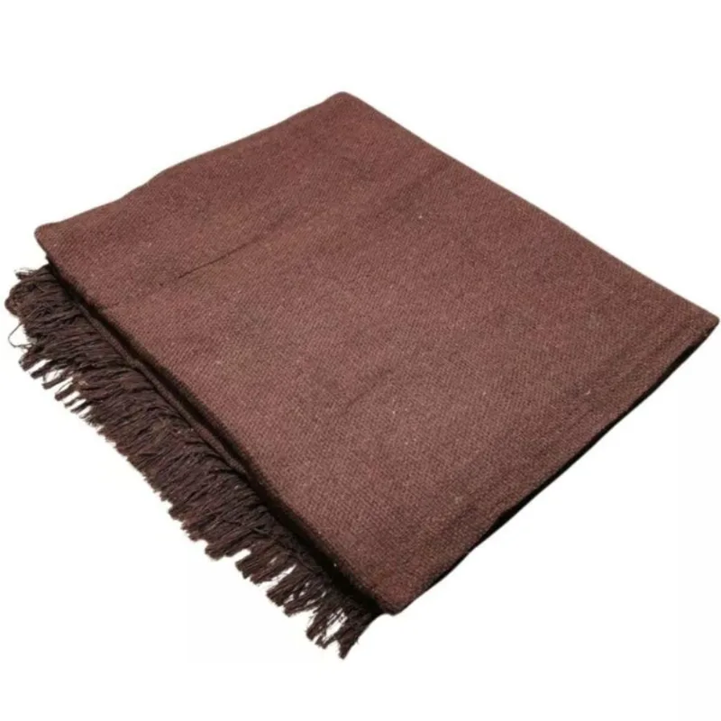 Manta para Sofá Cama Super King Capa Protetora Retrátil 2 e 3 Lugares Marrom Panos do Lar - OUTRAS - Cama, Mesa E Banho