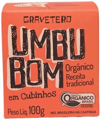 Umbu Bom Em Cubinho Organico 100g Graveteiro - GRAVETERO