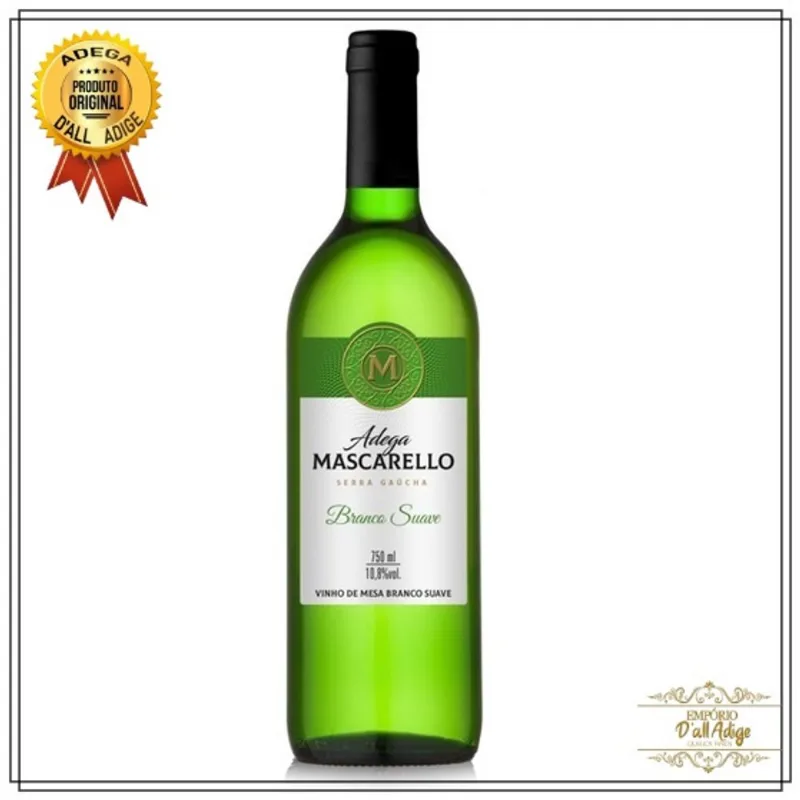 Vinho Branco Adega Mascarello Suave 750ml