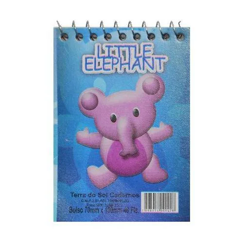 Caderneta Litle 40fls Bolso - Papelaria