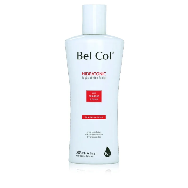 Bel Col Hidratonic Loção Tônica Facial Com Colágeno 285 ml