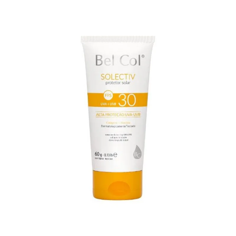 Bel Col Protetor Solar Fps30 Hidratante Solectiv 60g