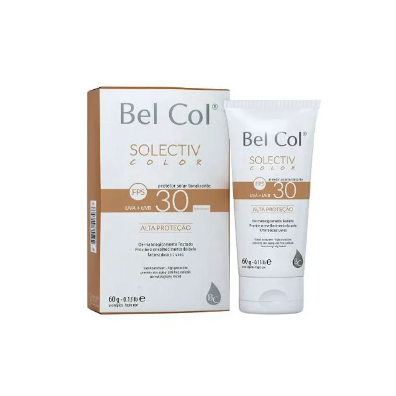 Solectiv Color Fps 30 Protetor Solar Tonalizante 60g Bel Col