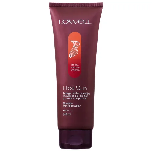 Lowell Hide Sun Sh 240ml - LOWELL - Higiene E Beleza