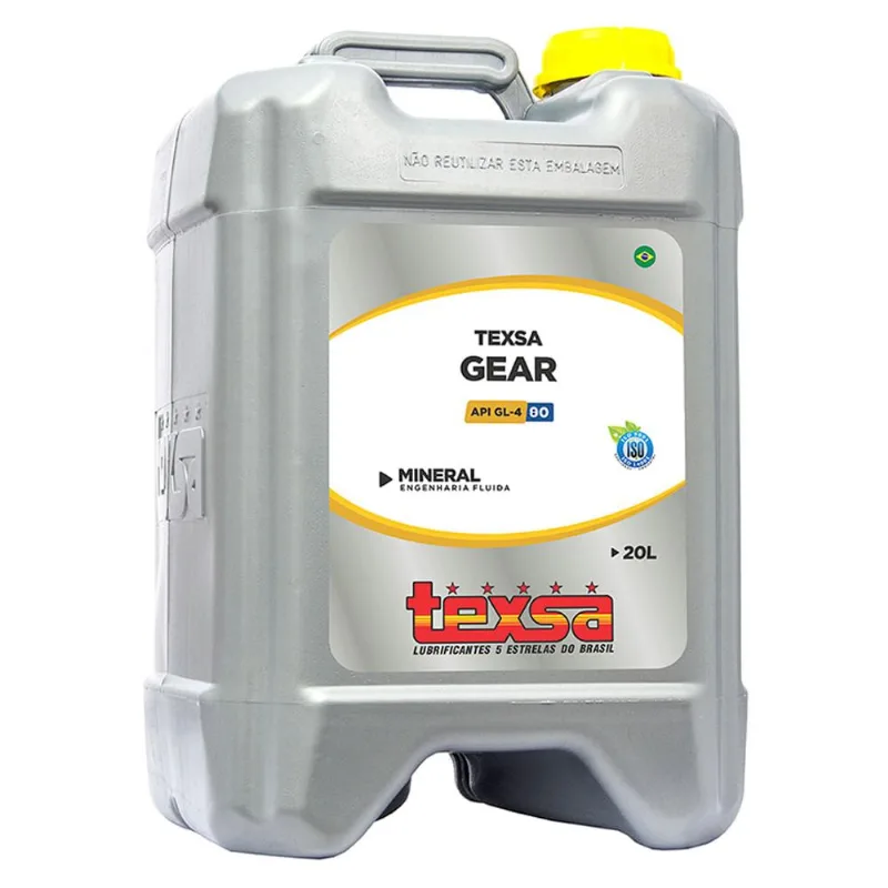 Óleo Lubrificante Mineral SAE 80W Texsa Gear 20 Litros