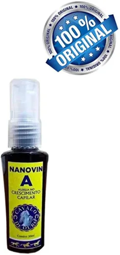 Nanovin A Cresc Capilar Cavalo De Ouro 30ml - NANOVIN A - Higiene E Beleza