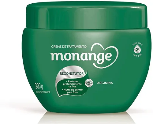 Creme De Tratamento Monange 300g Reconstrutor - MONANGE