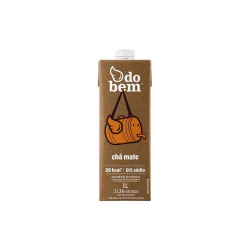 Cha Mate Do Bem 1lt Natural Tp - DO BEM